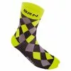 BERNARDI Calzini BRN A Scacchi Giallo Fluo Nero 2 BERNARDI Calzini BRN A Scacchi Giallo Fluo Nero -Vendite abbigliamento bici CALZINI BRN A SCACCHI GIALLO FLUO NERO