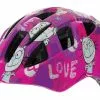 BERNARDI Casco BRN Bambina Love Fuxia -Vendite abbigliamento bici CASCO BRN BAMBINA LOVE FUXIA