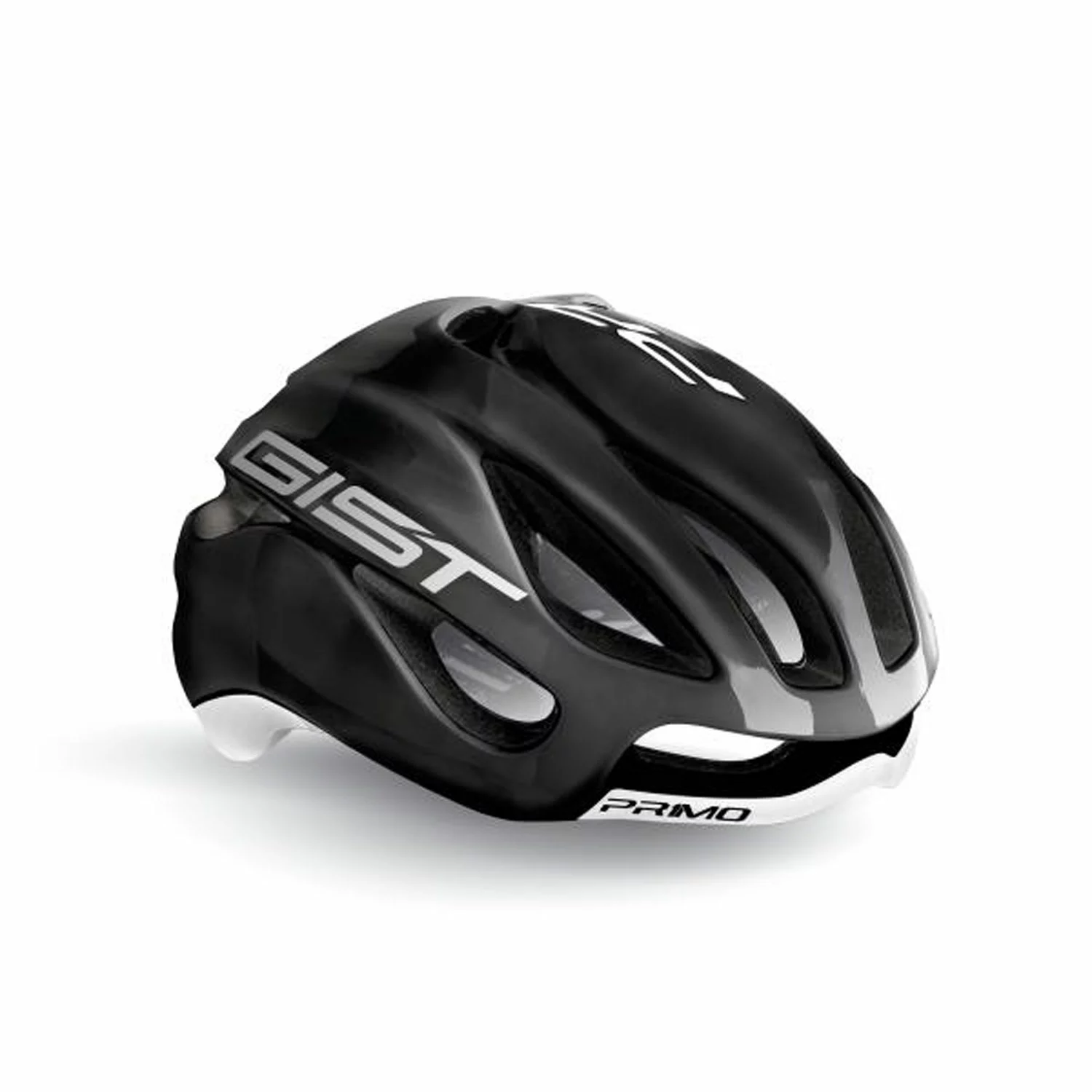 Casco Gist Primo Nero Bianco 3 Casco Gist Primo Nero Bianco