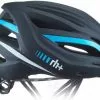 Casco RHpiu Air XTRM Nero Opaco Azzurro Salina -Vendite abbigliamento bici CASCO RHPIU AIR XTRM NERO OPACO AZZURRO SALINA