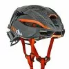 Casco RHpiu Lambo Nero Lucido Rosso Lucido