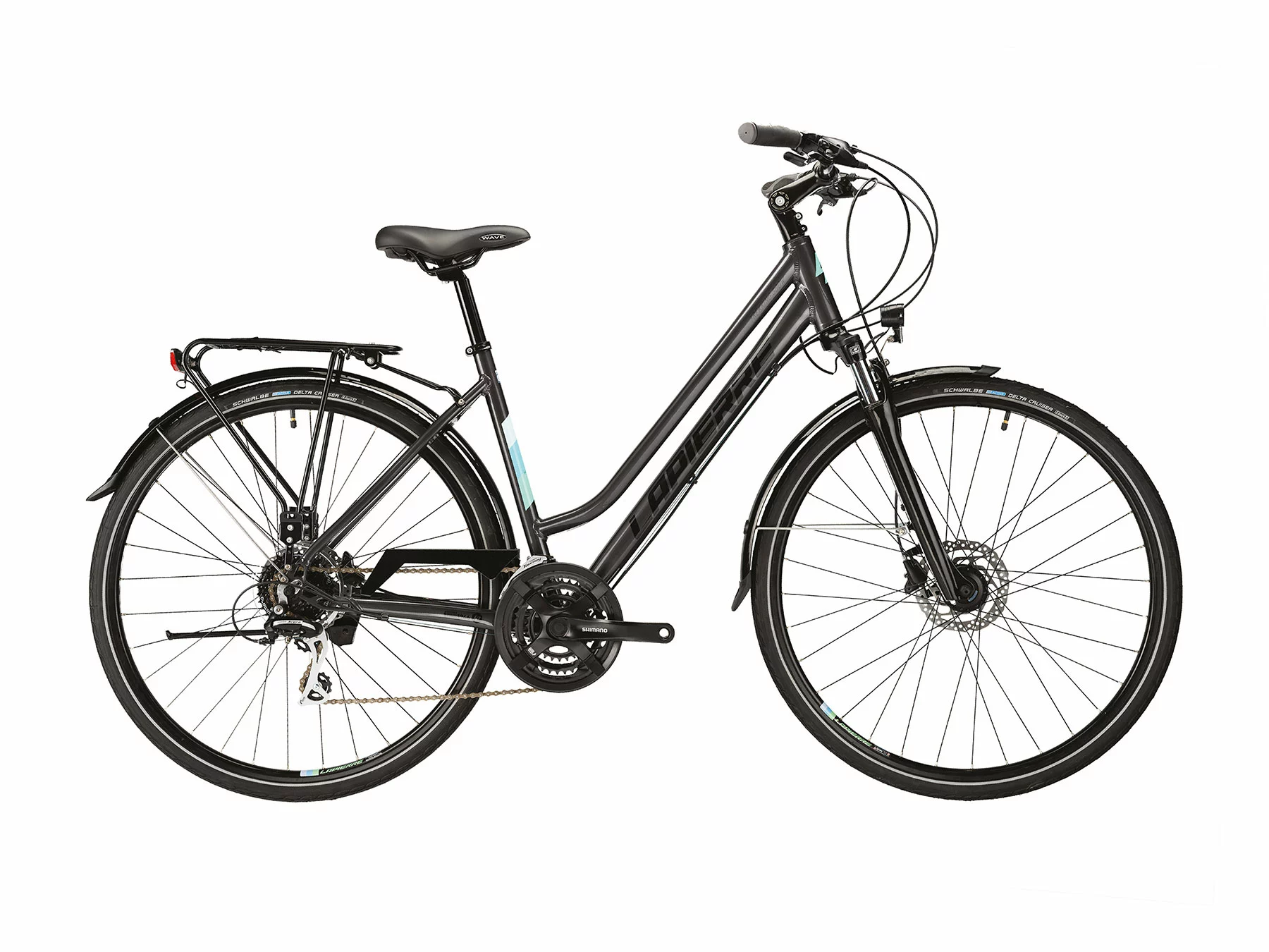 City Bike Lapierre Trekking 3.0 Donna Acera 24V 3 City Bike Lapierre Trekking 3.0 Donna Acera 24V