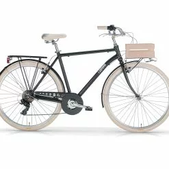 City Bike MBM Apostrophe 28 Uomo 7V Nero Opaco