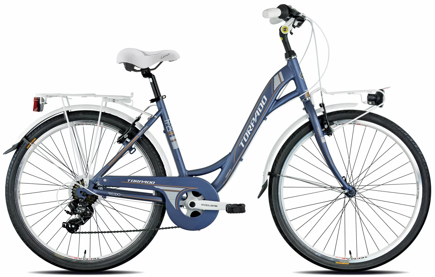 City Bike Torpado Freedom 26 Donna 7V Blu 3 City Bike Torpado Freedom 26 Donna 7V Blu