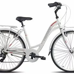 City Bike Torpado Partner 28 Donna 6V Bianco
