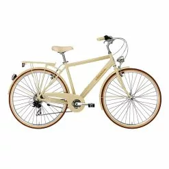 City Bike Vintage Cicli Adriatica Retro Uomo 28 6V Crema