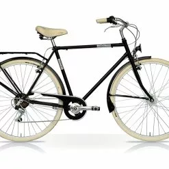 City Bike Vintage SpeedCross Vintage Uomo 28 6V Nero