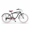 Cruiser MBM Onolulu 26 Uomo 6V Nero -Vendite abbigliamento bici CRUISER MBM ONOLULU 26 UOMO 6V NERO