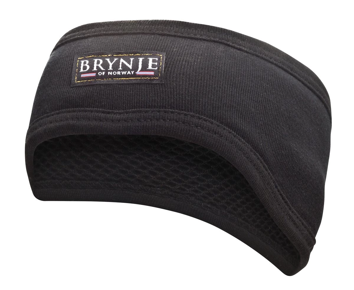 Fascia Brynje Super Thermo Head Band Nero 3 Fascia Brynje Super Thermo Head Band Nero