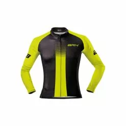 BERNARDI Giacca Uomo BRN Invernale Nero Giallo Fluo