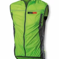Gilet Biotex X-Light Antivento Verde Fluo