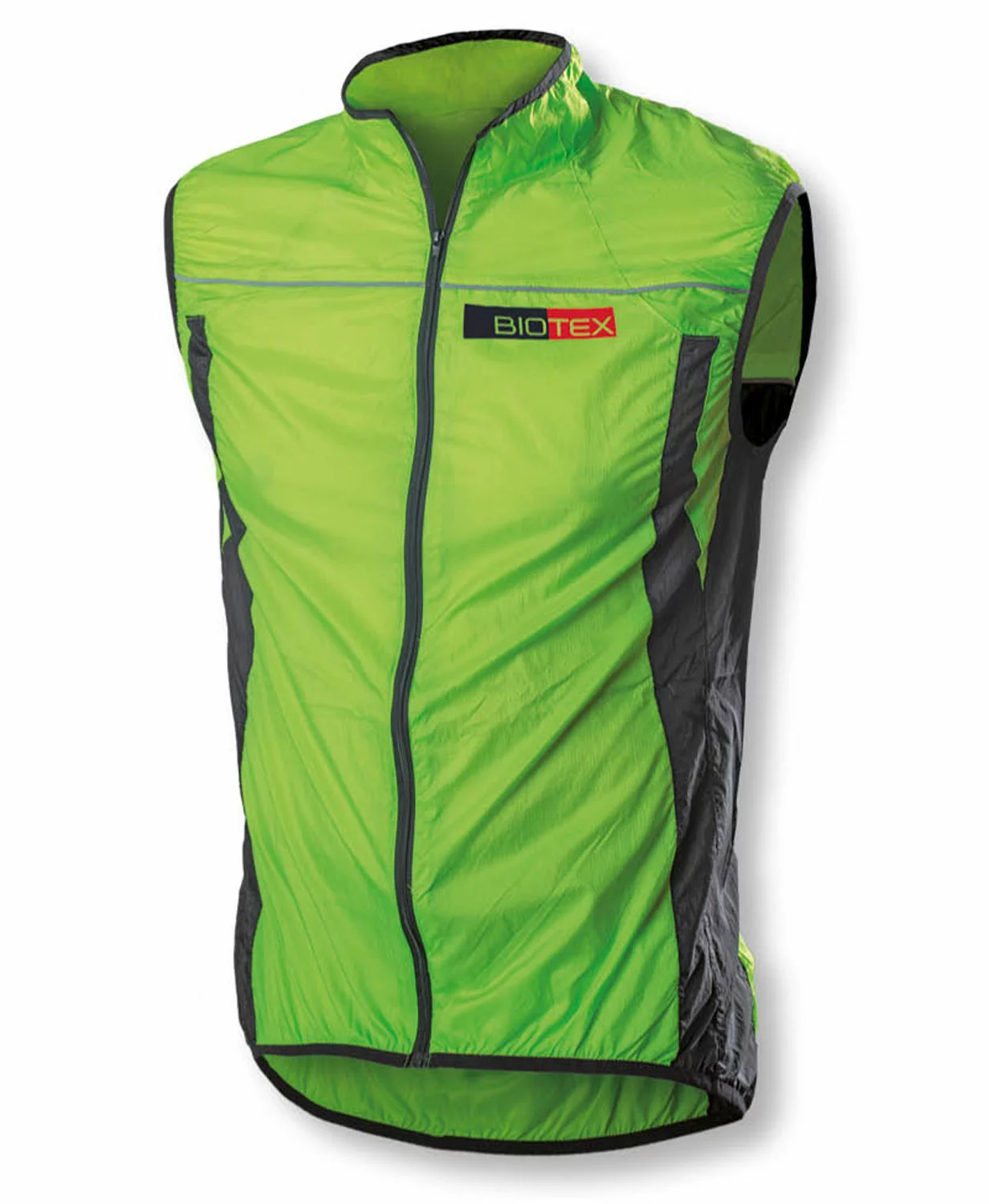 Gilet Biotex X-Light Antivento Verde Fluo 3 Gilet Biotex X-Light Antivento Verde Fluo