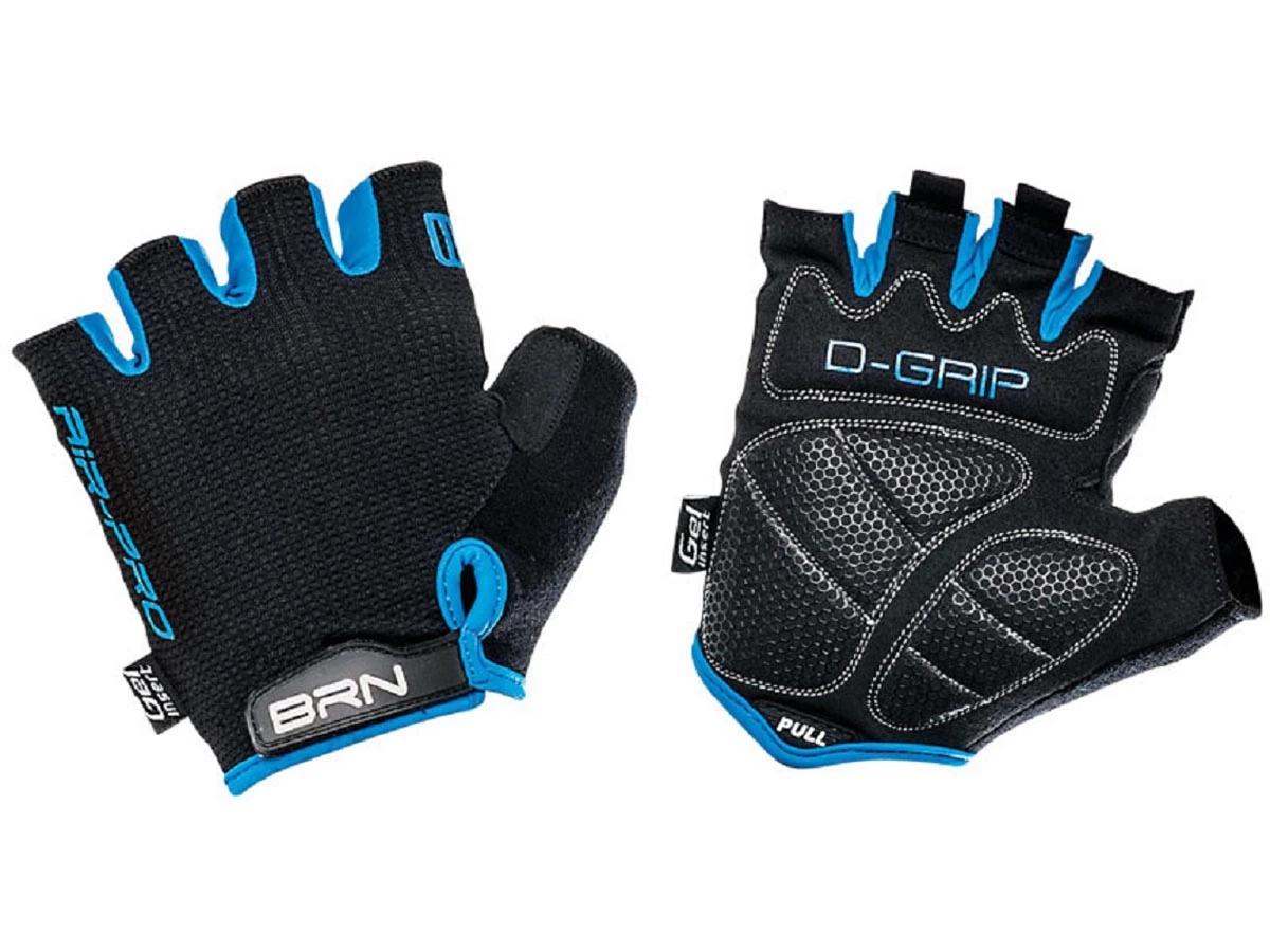BERNARDI Guanti BRN Air Pro Neri Blu 3 BERNARDI Guanti BRN Air Pro Neri Blu