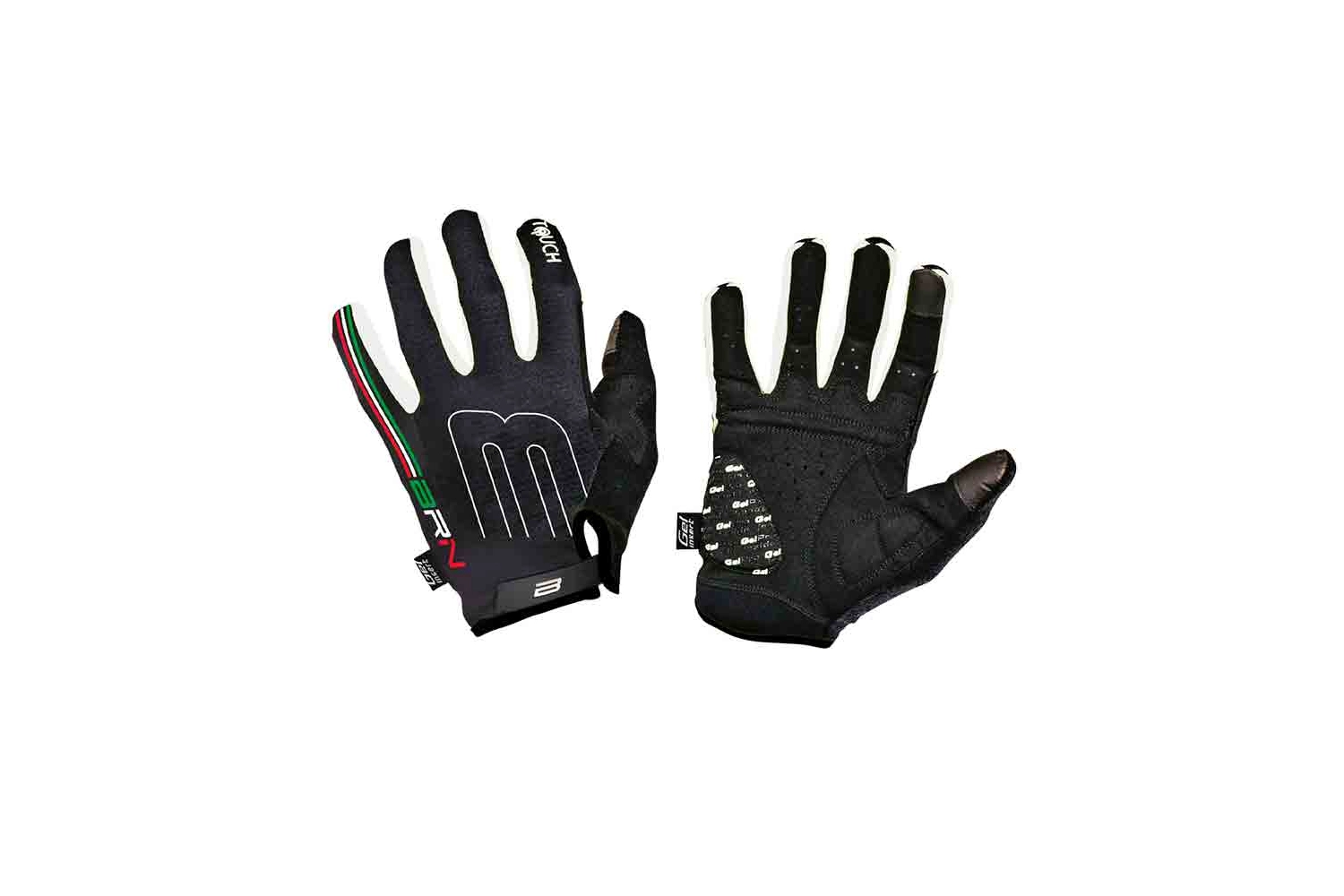 BERNARDI Guanti BRN Gel Pro Tuch Nero Italia 3 BERNARDI Guanti BRN Gel Pro Tuch Nero Italia