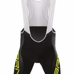 BERNARDI Pantaloncino BRN Con Bretelle Uomo Nero Giallo Fluo