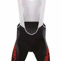 BERNARDI Pantaloncino BRN Con Bretelle Uomo Nero Rosso