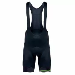 BERNARDI Pantaloncino BRN Uomo Cross Road Con Bretelle Nero Giallo Fluo