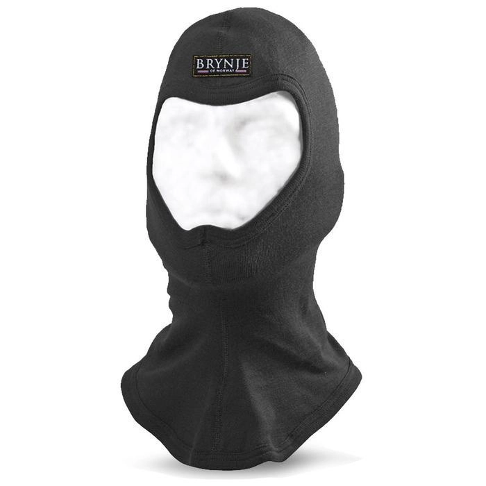 Brynje Passamontagna Brynge Arctic Balaclava Nero 3 Brynje Passamontagna Brynge Arctic Balaclava Nero
