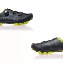 BERNARDI Scarpe BRN MTB XC Nero Giallo Fluo