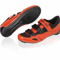 Scarpe XLC Bici Corsa CB-R04 Rosso Nero
