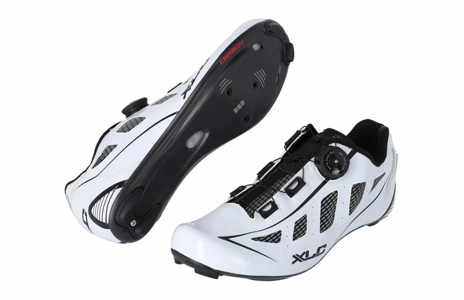 Scarpe XLC Bici Corsa CB-R08 Con Carbonio Bianco 3 Scarpe XLC Bici Corsa CB-R08 Con Carbonio Bianco