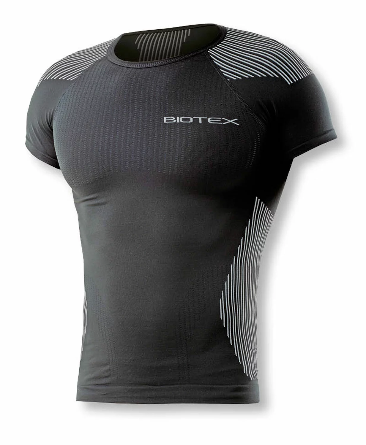 TShirt Biotex Light Touch Nero Grigio 3 TShirt Biotex Light Touch Nero Grigio